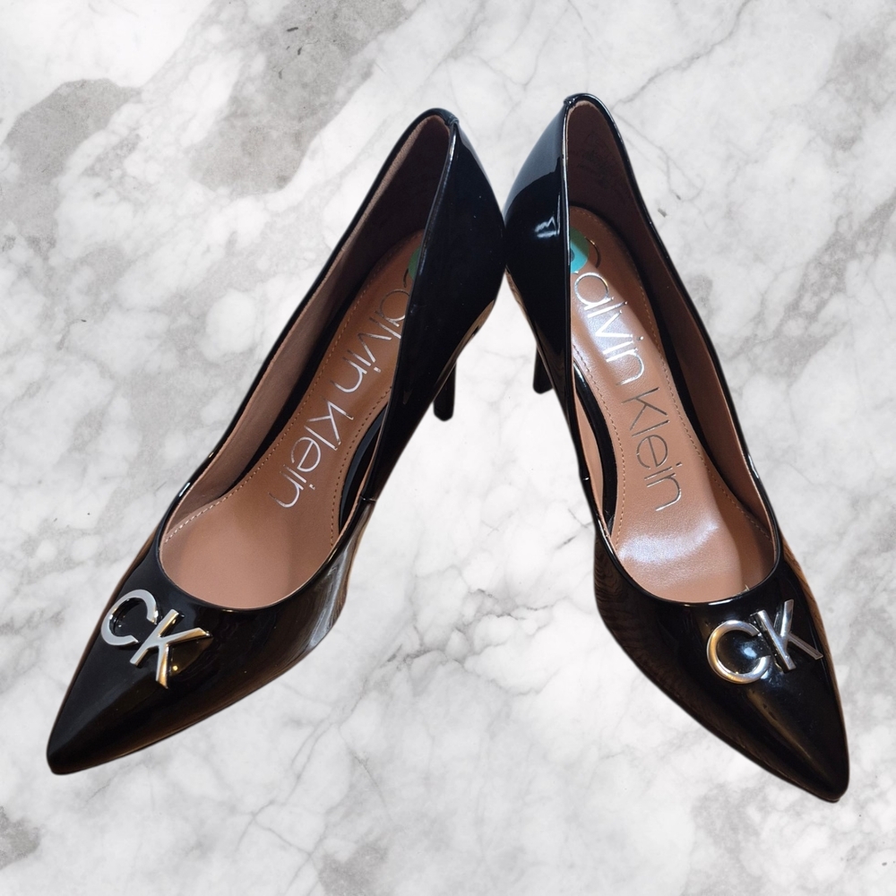 Calvin Klien Greta Pumps Heel Size 8